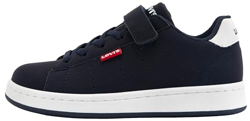 Levi's Unisex Avenue Top Velcro-Elastic Lace Basket, Dark Blue, 29 EU