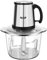 Electric Food Chopper,Mini Chopper Processor With 5L Stainless Steel/Glass Bowl,3 Speeds,4 Bi-Level Blades,400W,Whisk,Chopping Cover,for Meat,Vegetables,Fruits,Nuts And Puree Blending,5l/400