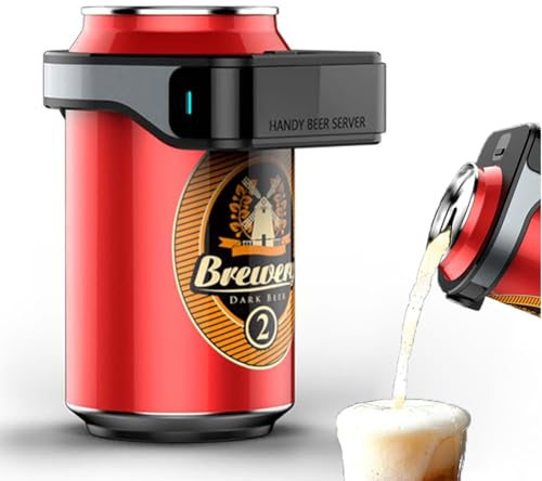 EEYZD Kan ölskummaskin, förvandla grundläggande öl på flaska till en läcker och perfekt välsmakande öl med ultrafint skum, fatölsdispenser kompakt present till ölälskare, Thanksgiving & jul