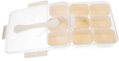 Anneome Contenedor De Compartimentos para Fiestas Organizador Transparente para Refrigerador