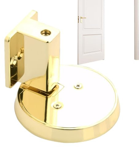 Türstopper zur Bodenmontage, aus Metall, strapazierfähig, verstellbar, Türstopper für Zuhause, Schlafzimmer, Küche
