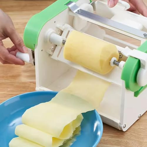 Gemüse/Obstblattschneider, Kommerzielle Handgekurbelte Hot Pot Schneide, Raspel und Maschenschneide Maschine