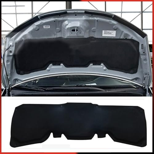 SPYMX Coussin d'isolation phonique pour Capot Avant de Voiture pour Honda Jazz Fit 2015-2020, Housse insonorisée en Coton, Accessoires extérieurs