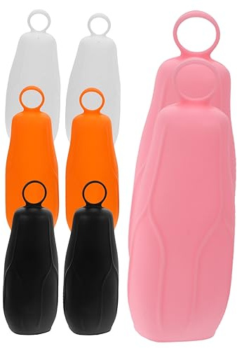 Beaupretty 8pezzi Custodie Elastiche per Bottiglie da Viaggio Manicotti per Contenitori di Articoli da Toeletta Protezione per Bottiglie di Shampoo e Ricaricabili