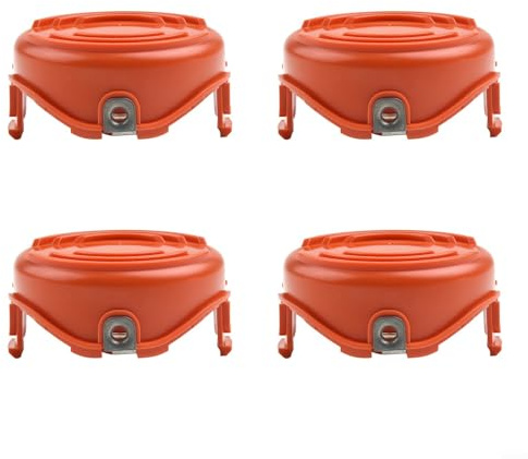 BlesConi For BLACK DECKER Trimmer Spool Cap Cover For GL9035 GL8033 GL7033 Lever Grass Trimmer Replacement Part 90583594(4pcs)