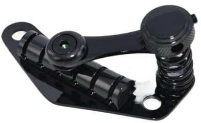 Tremolo-System für E-Gitarre Stop-Tail/Tune-O-Matic Bridge – Edelstahl Upgrade mit Tremoloarm für LP SG Jazz Modelle (Nickel)