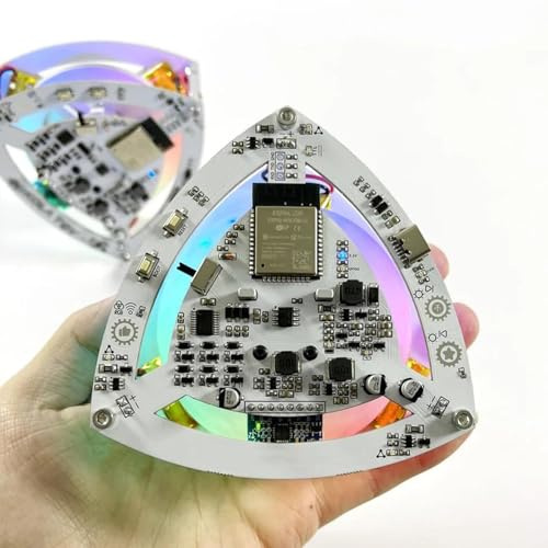 Generisch DIY selbstausgleichendes Würfelgyroskop, Desktop-Physik-Experimentierset, multifunktionales lustiges Physik-Experimentierset, elektronische Steuerung, for naturwissenschaftlichen