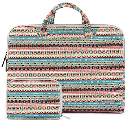 Laptop Bag 13.3 inch 15.6'' Ultra Thin Laptop Handbag Sleeve Case laptopbag for MacBook Pro/Air, Ultrabook, Netbook, iPad Pro (Multicolour-3,15.6'')