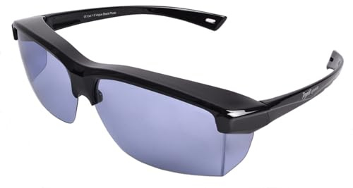 Rapid Eyewear SELBSTTÖNENDE SONNENÜBERBRILLE für Damen und Herren. Phototrope Überziehbrille zum Radfahren, Laufen und Schießen usw. UV400 Schutz