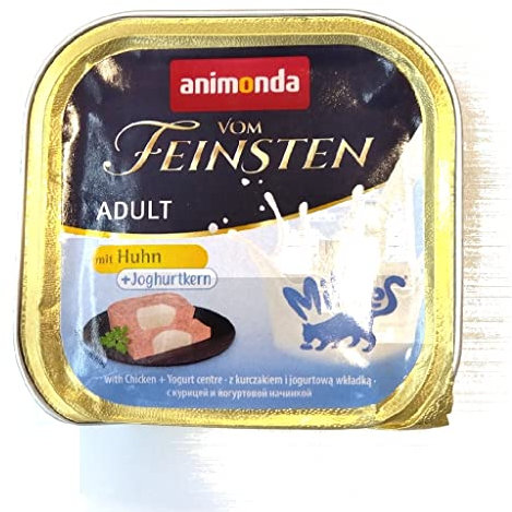 Animonda Vom Feinsten Adult Milkies Huhn Plus Joghurtkern 100g (Menge: 32 je Bestelleinheit)