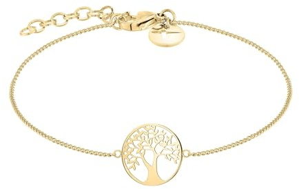 Tamaris Armschmuck Tree of Life Collection, Armband aus Edelstahl mit Lebensbaum-Motiv. Talisman Geschenkidee
