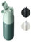 LARQ Bottle Swig Top 23oz - Insulated Stainless Steel Water Bottle with Built-in Silicone Handle | Thermos, BPA Free | Reusable Water Bottle for Sports, Gym, and Travel, Eucalyptus Green