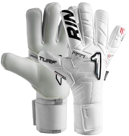 Rinat Målvaktshandske Kratos Turf Wht Junior vit storlek 6