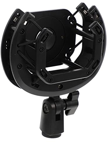 VICASKY 2stücke Microphone Shockmount Universeller Flexibler Mikrofonhalter Aus Langlebigem Zur Geräusch Und Vibrationsdämpfung Für Podcasting Und Studioaufnahmen