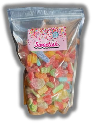 Jelly Fizzy Sweet Mix 1kg Assorted Pick & Mix Share Bag Party Candy by Sweetish