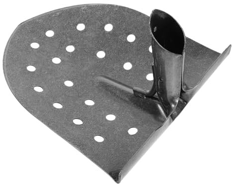 MILISTEN Entwässerungsleckspaten Fass extra Loch Becken fangen drainagespaten siebschaufel Reinigungswerkzeug für Abwasserkanäle Gartenschaufel Ersatzschaufel Siebende Metallschaufel Eisen