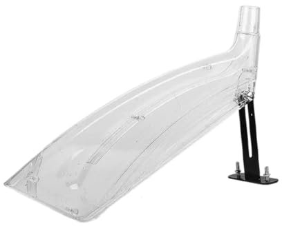 Gralara Stand Table Saw Protective Cover Dust Collection Transparent Sturdy Blade Guard for 12 inch Table Saw