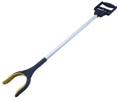 SAGELSHN Pince Ramasse Objet Outil De Ramassage Pliable, avec Mâchoire Rotative, Outil De Ramassage Ergonomique Pince