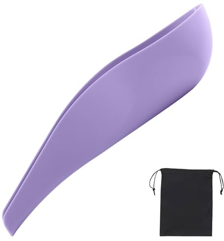 BCHMN Reutilizable Urinario Femenino, Urinario Portatil Mujer, Orinal Portatil de Silicona para Mujeres de Pie para Orinar, Adecuado para Actividades,Al Aire Libre,Camping,Viajes,Senderismo (Morado)