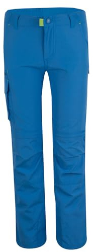 Trollkids Quick-Dry zip-off byxor Oppland smal passform, Mellanblå, 116 cm