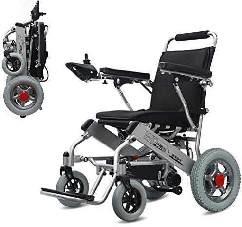 Wheel-hy Leichter elektrischer Elektrorollstuhl, Faltbarer Power Kompakter Mobilitätshilfe-Rollstuhl, tragbarer medizinischer Roller
