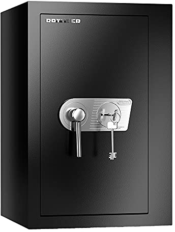 Rottner Kurzwaffentresor EN-1 KWT- 65 IT Doppelbartschloss schwarz
