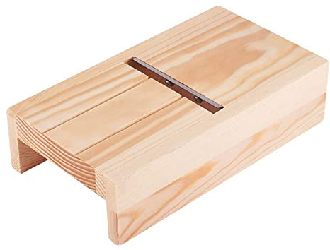 Pratique pour coupe-savon, boîte en bois, raboteuse, coupeur de savon, coupe biseauté, moule pour coupe-pain, boîte de découpe de savon professionnelle pour la fabrication de pain de savon