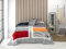 MANTAS MORA - Manta Estampada Alto Volumen 100% Poliéster 450g/m2 Tacto Suave para otoño/Invierno diseño Harmony N08, 170x240cm - Cama de 90/105cm, Gris