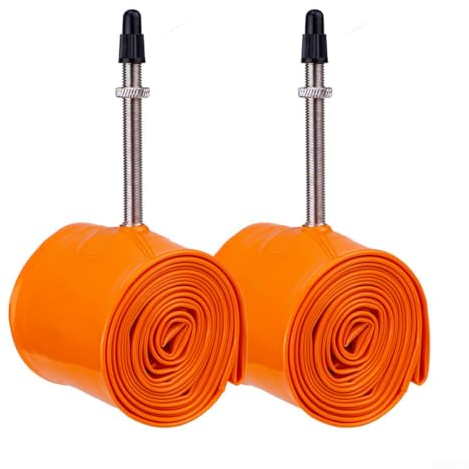 Ultraleichter 700C Kies Fahrradschlauch TPU Rennrad Reifen 700C 32-40C 60g für Radrennen Road für Hybrid Touring Fahrrad (2 Stück)