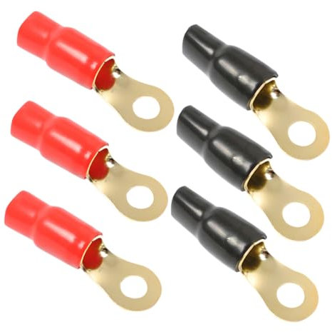 ETHZZLE 3pairs Speaker Plug Terminal Connectors Car Speaker Wire Connectors Brass Terminal Blocks Kit