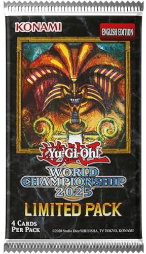 Yu-Gi-Oh! Booster de 4 Cartes World Championship 2025 : Limited Pack - Version Anglaise
