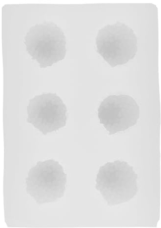 DECORNIJIA Moule à Chocolat en Silicone 3D de Fraise 6 Cavités Moule à Fondant Polyvalent pour Décoration de Gâteaux Bonbons et Sucettes Résistant et Facile à Démouler Pâtisserie et