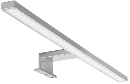 SOTECH LED Aufbauleuchte SKY 600 mm neutralweiß (4000K) 230V / 8W chrom poliert Spiegelleuchte Schrankleuchte Badleuchte