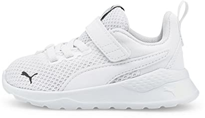PUMA Anzarun Lite Ac Inf, Scarpe da ginnastica Unisex - Bimbi 0-24, Puma White Puma White, 24 EU