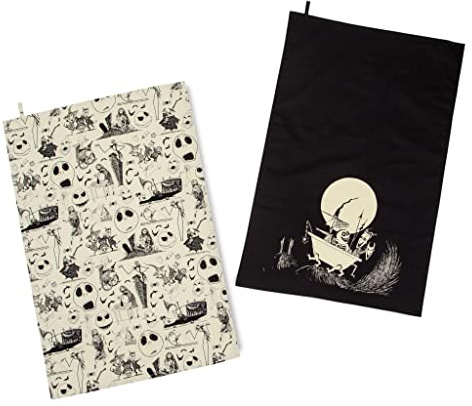 The Nightmare Before Christmas Disney Kitchen Tea Towel Set