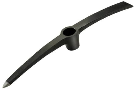 La zappa Piccone francese di ricambio con occhio rotondo non fornito di manico (2 Kg)
