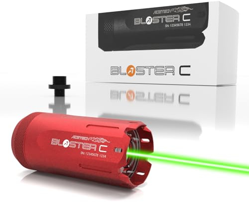 ACETECH Tracer Blaster C Einheit für Airsoft-Spiel, MuzzleFlash, mit Gewinde M14 CCW oder M11 CW, anwendbar auf grüne Tracer-Kugeln