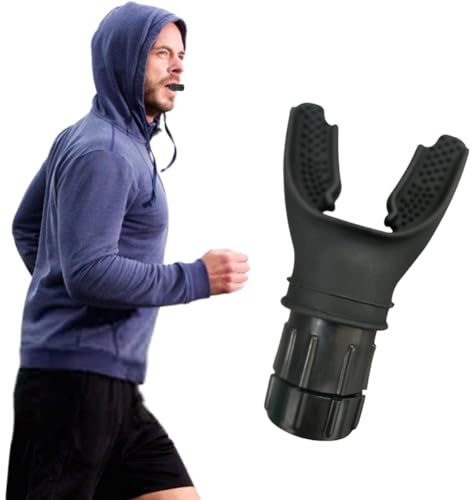 Lungentrainer Sport Atemtrainer,Atemtrainer für die Lunge, Oxyfit Lung Cleaner,Lungentrainer Hypoxie,Trainingsgerät Mit Einstellbaren Widerständen für Ausdauer Trainings