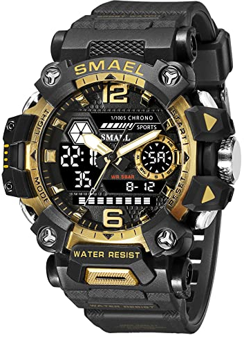SMAEL Montre de Sport pour Homme SM-8072-MM