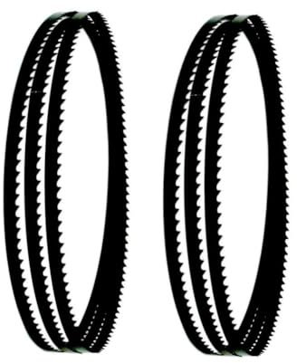 2 pièces 2120x9.5x0.5mm lame de scie à ruban 10 TPI lames de scie à ruban en carbone 83-1/2 x 3/8 x 0.020 lames de scie for la coupe du bois PVC