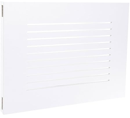 Hemobllo Couvercle De Boîte Électrique Décoratif Sans Perçage, Peinture De Couverture De Compteur Électrique 30x40 Cm En Bois Ajouré, Volet Persienne Coulissant Gauche, Pour Maison Et Bureau