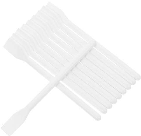 SUPVOX 10pezzi Strumenti per Plastica Applicatore di Colla Raschietto per Vernice Spalmatore Portatile di Attrezzi per Cura della Miscelatore per Barattoli Spatola Cosmetica
