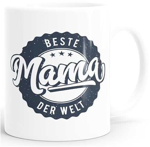 MoonWorks® Kaffee-Tasse Beste(r_t_(style_variation)) (style_variation) der Welt Geschenk-Tasse Weiss unisize