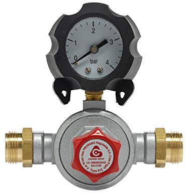 Favex - Détendeurs gaz propane - Mano-détendeur haute pression Propane avec manomètre 8kg/h - 0,5 à 3b - M20x150 -