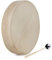 Classic Cantabile SD-18 Schamanentrommel 18 - Mit Ziegenfell bespannt - Durchmesser: 46 cm - Tiefe: 7,5 cm - Anregende Wirkung - Mit Halteschlaufe - Inklusive Schlägel