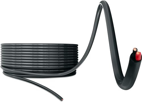 Pronomic BOXOE-25 Lautsprecherkabel 2x 2,5 mm² - Professionelles, 2-adriges Boxenkabel für DJ & PA - Aderquerschnitt: 2x 2,5 mm² - Länge: 25 m - Schwarz