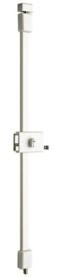 Vachette - Cerradura de aplique multipunto, horizontal con tirada múltiple serie 8800, tiro izquierdo, certificado A2P*, alta seguridad, 3 puntos de cierre, 4 llaves VIP+ patentadas incluidas, color