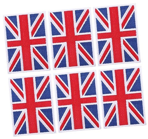 SHINEOFI 12stücke Nationalflaggen Stickereipatches Modische Applikationen Für Kleidung Hüte Taschen Und -projekte Zum Abdecken Von Löchern Dekorative Accessoires