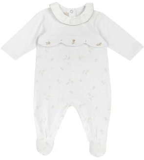 Chicco, Tutina Neonata, Tutina in Morbido e Leggero Cotone, con Comoda Apertura sulla Schiena ed Entrogamba, Ideale per Primavera e Autunno, Designed in Italy, Abbigliamento Neonata 0-24 Mesi
