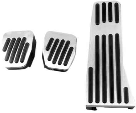 Auto-Gas-Bremspedale Für Mazda 3 BP CX-30 MX-30 2020 2021 2022 2023 Auto Accelerator Bremse Kupplung Pedal Fußstütze Pedal Platte Abdeckungen Pads Zubehör Edelstahl Pedale Kappen(MT 3pcs)